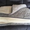9 KOŁDRA Z WEŁNY ALPAKI JASNEJ CARO + KASZMIR GŁADKI 240x200