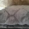 MATERAC Z WEŁNY ALPAKI CIEMNEJ CARO + CAMEL CIEMNY 160x200