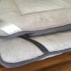 11 MATERAC Z WEŁNY ALPAKI SILVER MEGA GRUBY 90x200