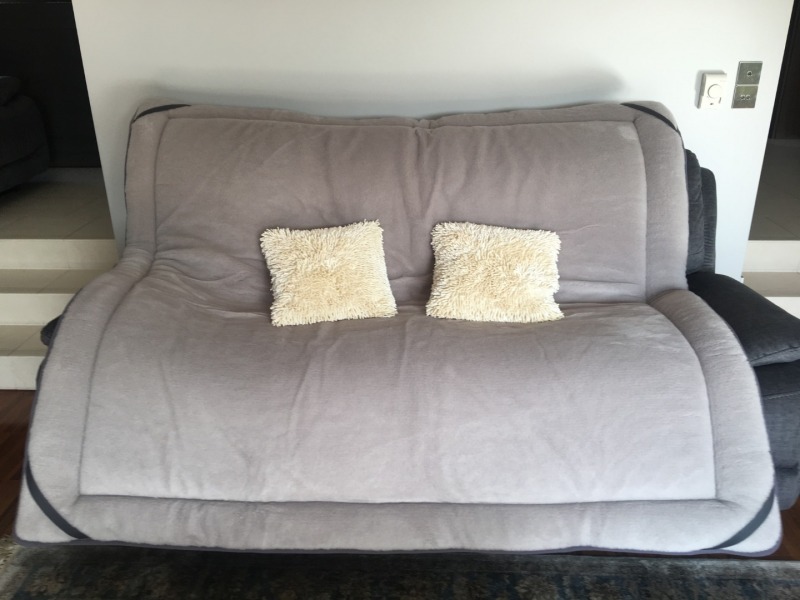 MATERAC Z WEŁNY ALPAKI SILVER MEGA GRUBY  90x200