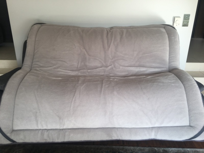 MATERAC Z WEŁNY ALPAKI SILVER MEGA GRUBY  90x200