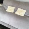 6 MATERAC Z WEŁNY ALPAKI SILVER MEGA GRUBY 90x200