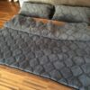 3a POŚCIEL Z WEŁNY ALPAKI CIEMNEJ CARO + CAMEL CIEMNY 240x200 + PODKŁAD