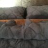 5a POŚCIEL Z WEŁNY ALPAKI CIEMNEJ CARO + CAMEL CIEMNY 240x200 + PODKŁAD
