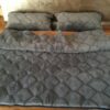 9a POŚCIEL Z WEŁNY ALPAKI CIEMNEJ CARO + CAMEL CIEMNY 240x200 + PODKŁAD