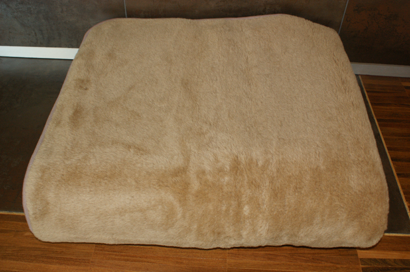 0016 KOŁDRA Z WEŁNY CAMEL WIELBŁĄDZIEJ KASZTAN 140x200