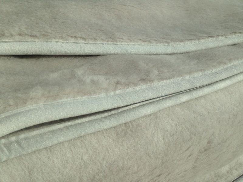 KOŁDRA Z WEŁNY ALPAKI SILVER 180x200