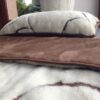 0320 POŚCIEL Z WEŁNY KASZMIR LUNA + CAMEL CIEMNY 140x200 + PODKŁAD