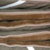 0388 POŚCIEL Z WEŁNY WIELBŁĄDZIEJ CAMEL KASZTAN 180x200 + MATERAC