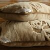 POŚCIEL Z WEŁNY WIELBŁĄDZIEJ CAMEL RÓŻA BRĄZ 180x200 + MATERAC