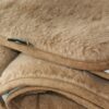 0420 POŚCIEL Z WEŁNY WIELBŁĄDZIEJ CAMEL KASZTAN 160x200 + PODKŁAD