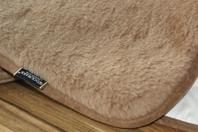 0421 POŚCIEL Z WEŁNY WIELBŁĄDZIEJ CAMEL KASZTAN 160x200 + PODKŁAD