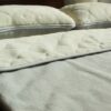 POŚCIEL Z WEŁNY ALPAKI SILVER + KASZMIR CARO 160x200 + MATERAC