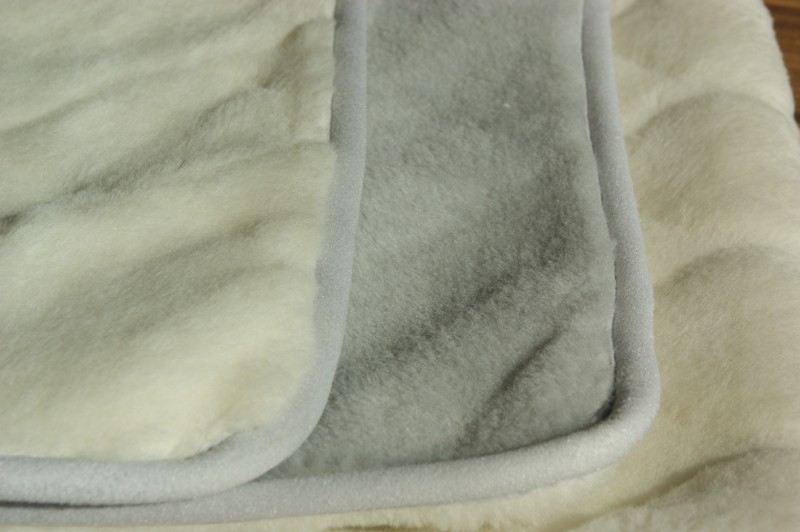POŚCIEL Z WEŁNY ALPAKI SILVER + KASZMIR CARO 160x200 + MATERAC