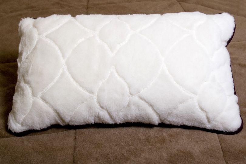 0475 POŚCIEL Z WEŁNY KASZMIR SOFFIATO + CAMEL CIEMNY 160x200 + PODKŁAD