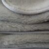 KOC Z WEŁNY ALPAKI SILVER 140x200