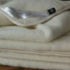 KOC Z WEŁNY KASZMIR WHITE 160x200