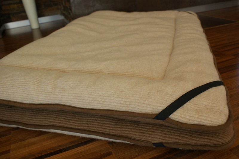 MATERAC Z WEŁNY CAMEL WIELBŁĄDZIEJ PERUGGIANO (GRUBY) 200x200