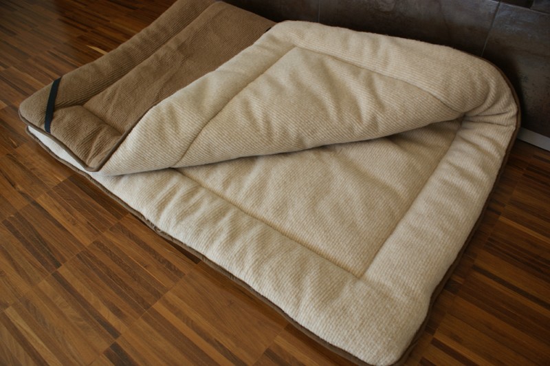 MATERAC Z WEŁNY CAMEL WIELBŁĄDZIEJ PERUGGIANO (GRUBY) 200x200