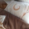POŚCIEL Z WEŁNY KASZMIR GOLD + CAMEL CIEMNY 140x200 + MATERAC