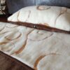 POŚCIEL Z WEŁNY KASZMIR GOLD + CAMEL CIEMNY 140x200 + MATERAC