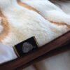 POŚCIEL Z WEŁNY KASZMIR GOLD + CAMEL CIEMNY 160x200 + PODKŁAD