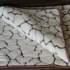 POŚCIEL Z WEŁNY KASZMIR GIRAFFE + CAMEL CIEMNY 160x200 + PODKŁAD