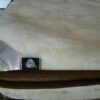 KOŁDRA Z WEŁNY CAMEL CIEMNY + KASZMIR WHITE 240x200