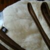 KOŁDRA Z WEŁNY CAMEL CIEMNY + KASZMIR WHITE 240x200