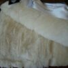 KOŁDRA Z WEŁNY CAMEL CIEMNY + KASZMIR WHITE 240x200