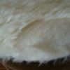 KOŁDRA Z WEŁNY CAMEL CIEMNY + KASZMIR WHITE 240x200