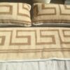 2274 POŚCIEL Z WEŁNY ALPAKI SILVER + CAMEL GREKA 160X200