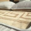 2278 POŚCIEL Z WEŁNY ALPAKI SILVER + CAMEL GREKA 160X200