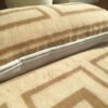 POŚCIEL Z WEŁNY ALPAKI SILVER + CAMEL GREKA 140x200 + MATERAC