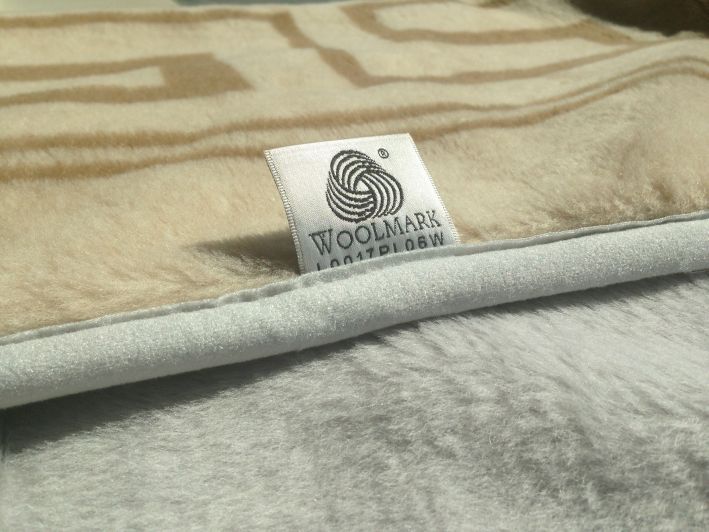 KOŁDRA Z WEŁNY ALPAKI SILVER + CAMEL GREKA 200x200