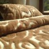 POŚCIEL Z WEŁNY CAMEL WOOLSTAR + MERYNOS 140x200 + PODKŁAD