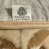 KOŁDRA Z WEŁNY ALPAKI SILVER + CAMEL BENJAMIN BRĄZOWY 160x200