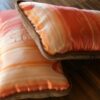 PODUSZKA WEŁNIANA 45X75 CAMEL CHOCOLATTE ORANGE
