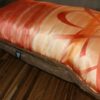 PODUSZKA WEŁNIANA 45X75 CAMEL CHOCOLATTE ORANGE