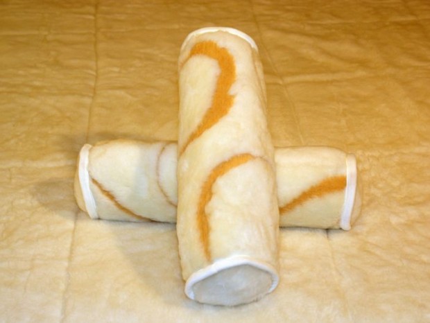 WAŁEK WEŁNIANY 15x45 KASZMIR GOLD