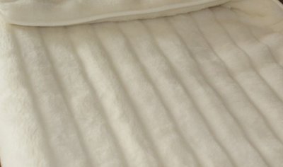 KOŁDRA WEŁNIANA KASZMIR LUX PASY 200x200