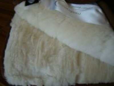 KOŁDRA Z WEŁNY CAMEL CIEMNY + KASZMIR WHITE 240x200