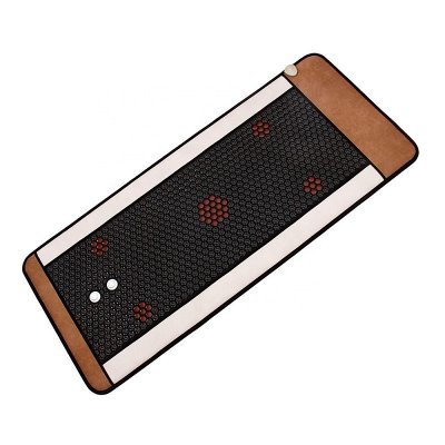 Mata Turmalinowa NOBLE Hexagon 80x190 cm - Kolekcja 2025 - 902 sztuki Turmalinu - Super Jakość Ceramiki Turmalinowej - Luksusowy Zamszowy Materiał - Cena Katalogowa 4890 złotych