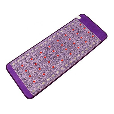 Mata Ametyst + Nefryt + Turmalin + Foton + Pemf VIOLET SPA 72x186 cm - Kolekcja 2025 - dodatkowo pole magnetyczne PEMF + PHOTON - Designerskie wydanie - Piękny Luksusowy Zamsz - Cena Katalogowa 5780 złotych