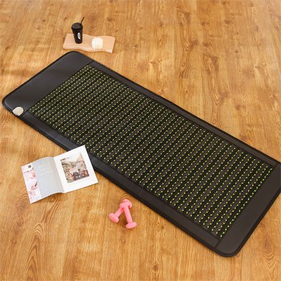 Mata BLACK PANTHER Turmalin + Ametyst 75x185 cm z funkcją PEMF - Kolekcja 2022 - Piękne niespotykane połączenie 2 kryształów Ametystu i Turmalinu - Sprzedaż wyłącznie dla Firm w Hurcie przy zakupie minimum 4 sztuk cena za sztukę
