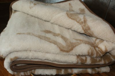 KOC Z WEŁNY WIELBŁĄDZIEJ CAMEL SAHARA 220x200