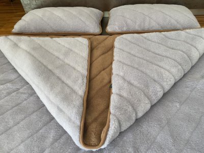 zdjecie-glowne-7086 POŚCIEL Z WEŁNY ALPAKI SILVER PASY + CAMEL CIEMNY PASY 240x200