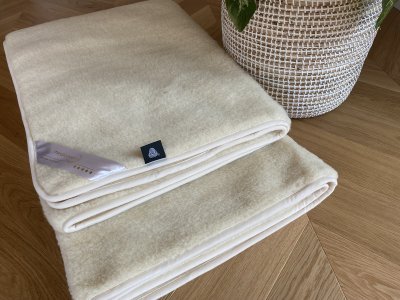 PODKŁAD Z WEŁNY MERYNOS NATURAL SYBERIA 160x200
