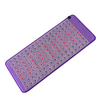 Mata Ametyst + Turmalin + Foton + Pemf VIOLET SPA 80x190 cm - Kolekcja 2025 - dodatkowo pole magnetyczne PEMF + PHOTON - Designerskie wydanie - Piękny Luksusowy Zamsz - Cena Katalogowa 5980 złotych