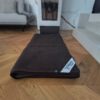 KOC Z WEŁNY ALPAKI NATURALNY CIEMNY BRĄZ 220x200